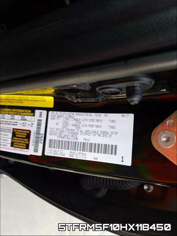 5TFRM5F10HX118450 фото 2