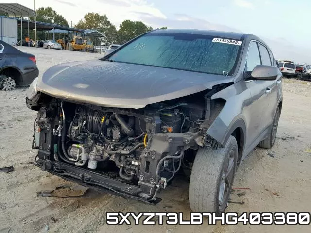 5XYZT3LB7HG403380 фото 3