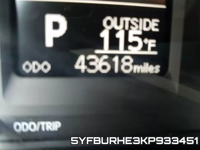 5YFBURHE3KP933451 фото 9