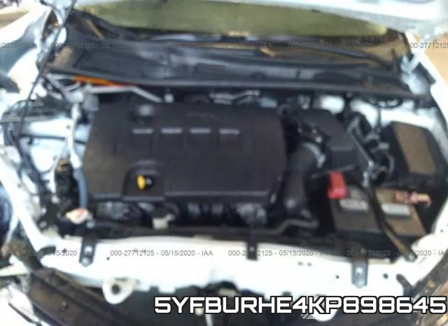 5YFBURHE4KP898645 фото 2