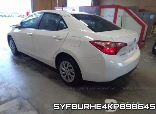 5YFBURHE4KP898645 фото 4