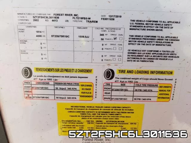 5ZT2FSHC6L3011636 фото 2