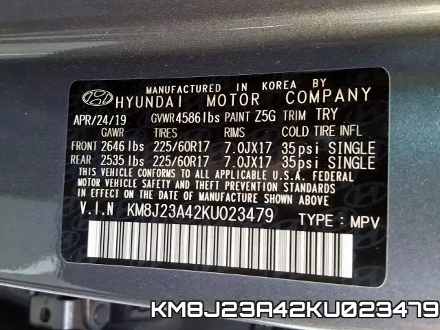 KM8J23A42KU023479 фото 2