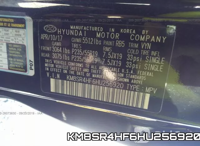 KM8SR4HF6HU256920 фото 10
