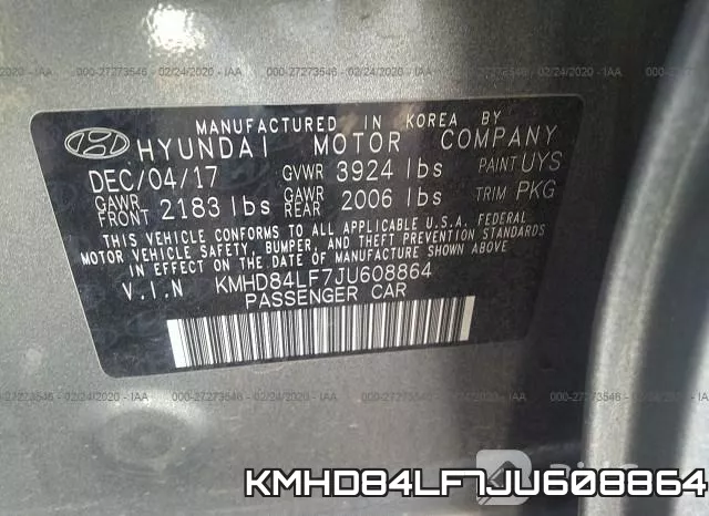 KMHD84LF7JU608864 фото 10