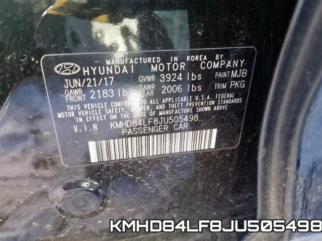 KMHD84LF8JU505498 фото 2
