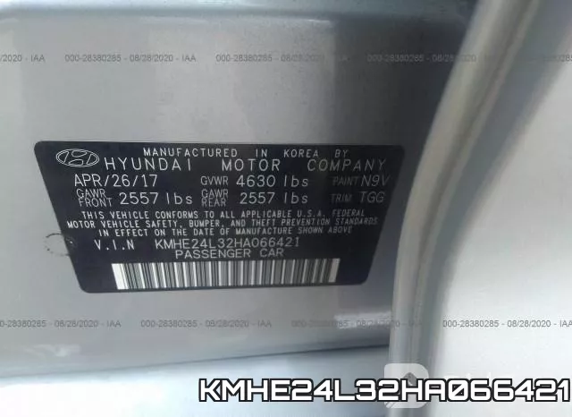KMHE24L32HA066421 фото 10