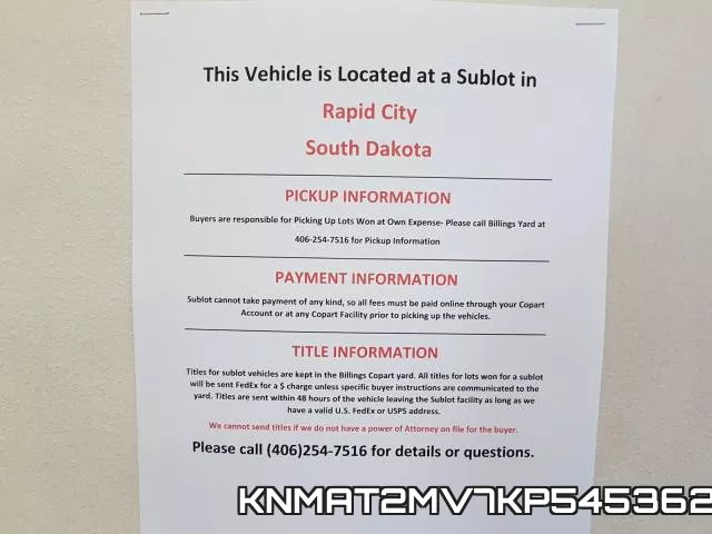 KNMAT2MV7KP545362 фото 10