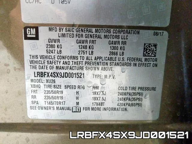 LRBFX4SX9JD001521 фото 2