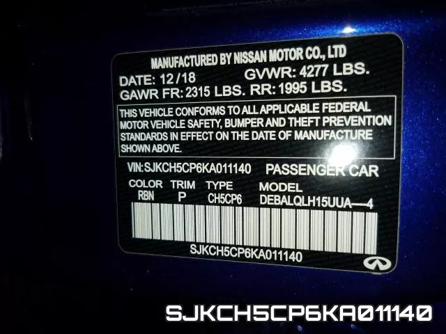 SJKCH5CP6KA011140 фото 2