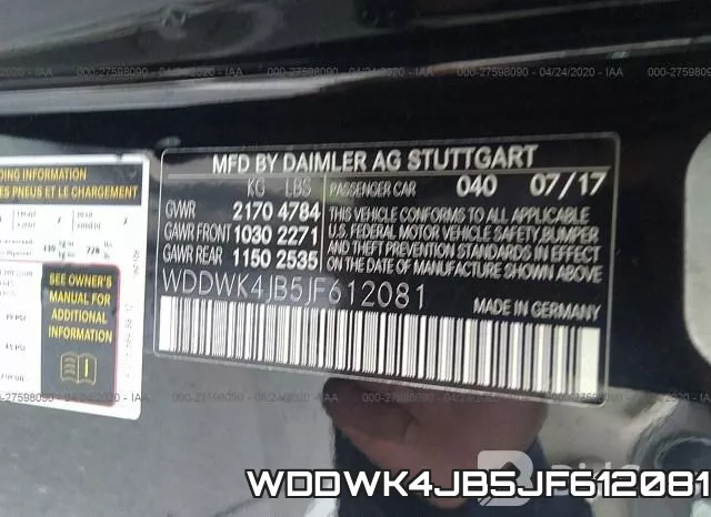 WDDWK4JB5JF612081 фото 10