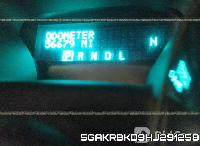 5GAKRBKD9HJ291258 фото 8
