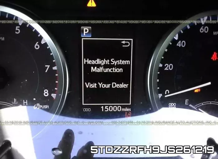 5TDZZRFH9JS261219 фото 8