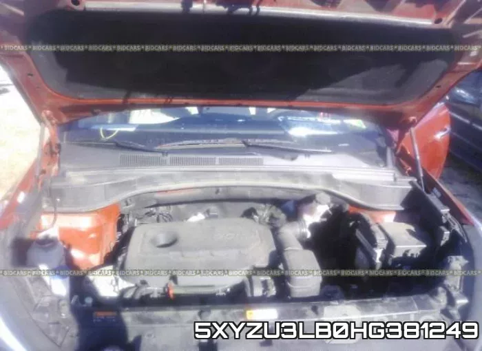 5XYZU3LB0HG381249 фото 2