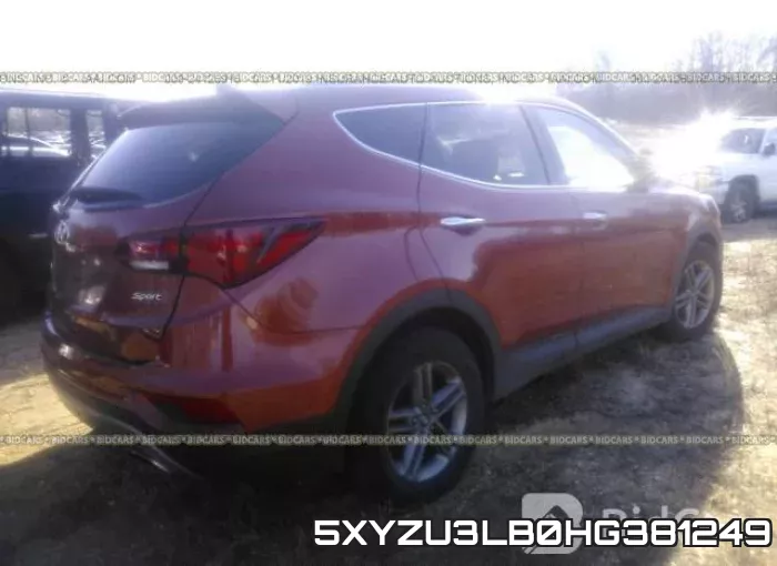 5XYZU3LB0HG381249 фото 5