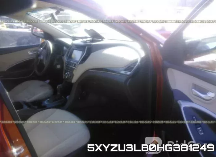 5XYZU3LB0HG381249 фото 6