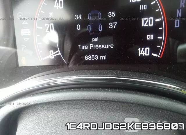 1C4RDJDG2KC836807 фото 8