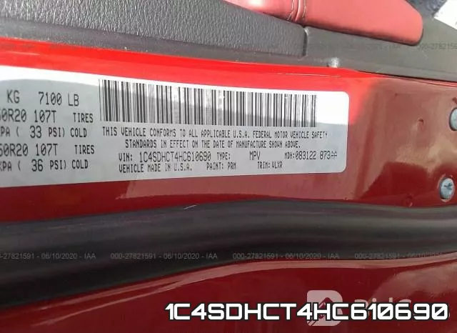 1C4SDHCT4HC610690 фото 10