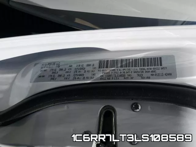 1C6RR7LT3LS108589 фото 2