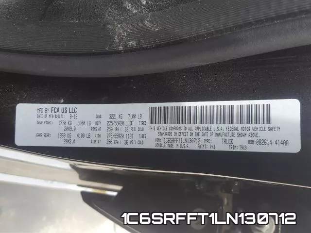 1C6SRFFT1LN130712 фото 2