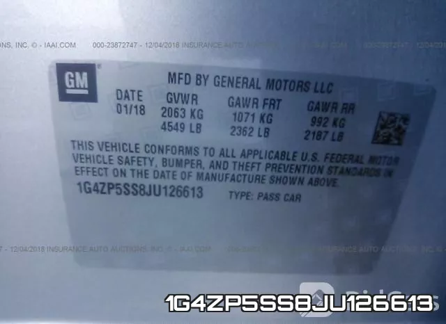 1G4ZP5SS8JU126613 фото 10
