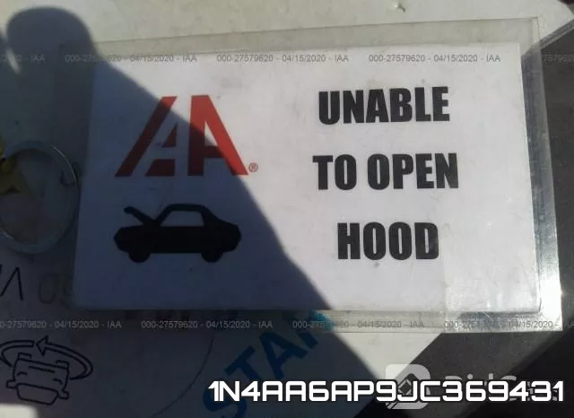 1N4AA6AP9JC369431 фото 2