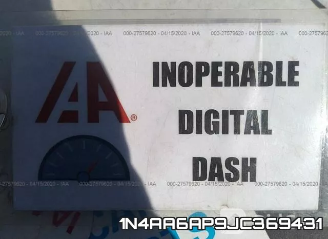 1N4AA6AP9JC369431 фото 8