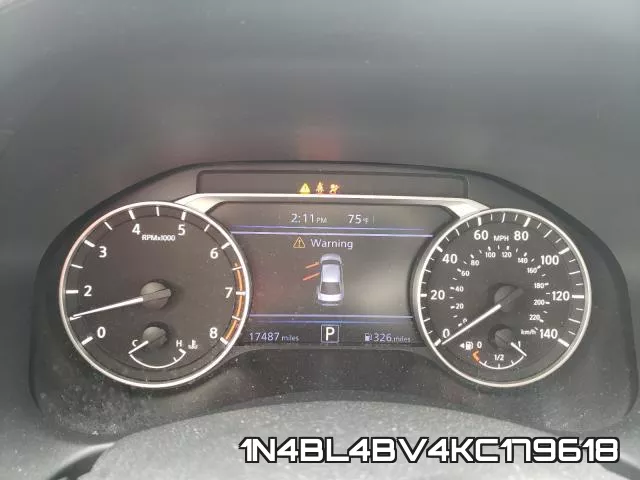 1N4BL4BV4KC179618 фото 9