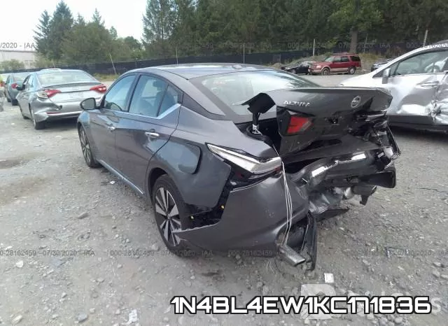 1N4BL4EW1KC171836 фото 4