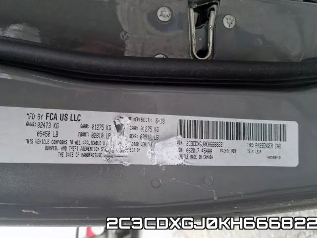 2C3CDXGJ0KH666822 фото 2