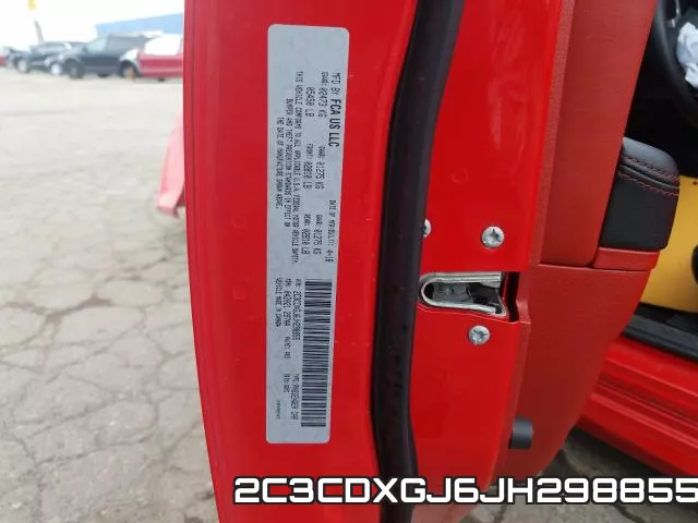 2C3CDXGJ6JH298855 фото 2