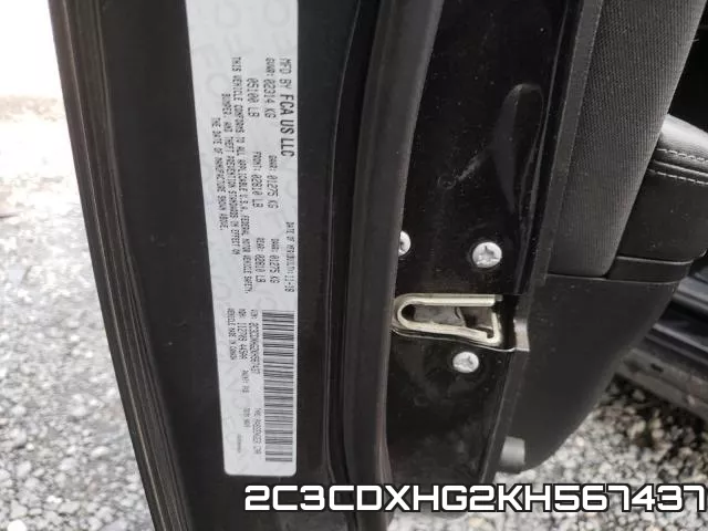 2C3CDXHG2KH567437 фото 2