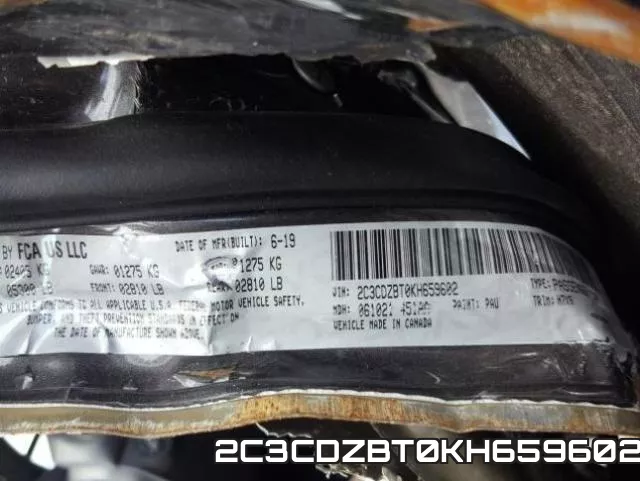 2C3CDZBT0KH659602 фото 2