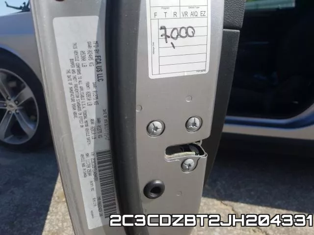 2C3CDZBT2JH204331 фото 2