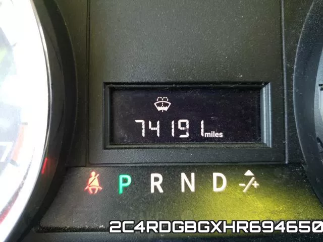 2C4RDGBGXHR694650 фото 9