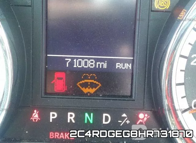 2C4RDGEG8HR731870 фото 8