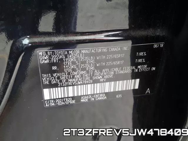 2T3ZFREV5JW478409 фото 2