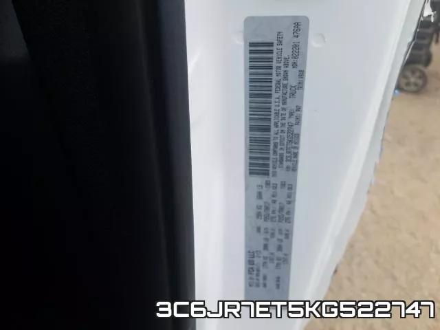 3C6JR7ET5KG522747 фото 2