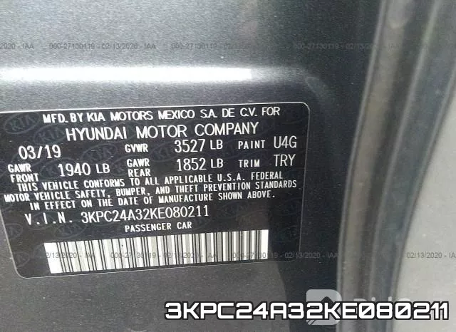 3KPC24A32KE080211 фото 10