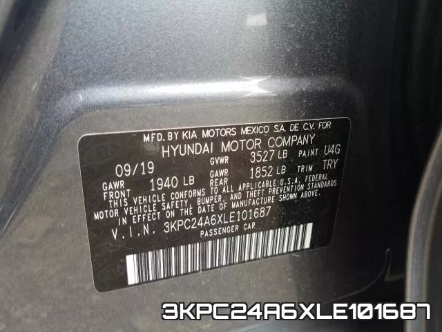 3KPC24A6XLE101687 фото 2