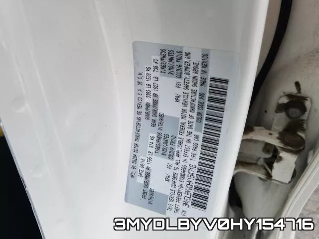 3MYDLBYV0HY154716 фото 2