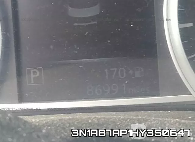 3N1AB7AP1HY350647 фото 8