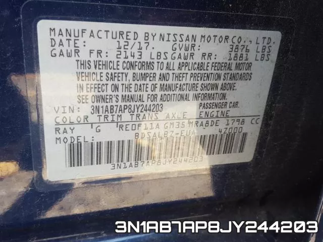3N1AB7AP8JY244203 фото 2