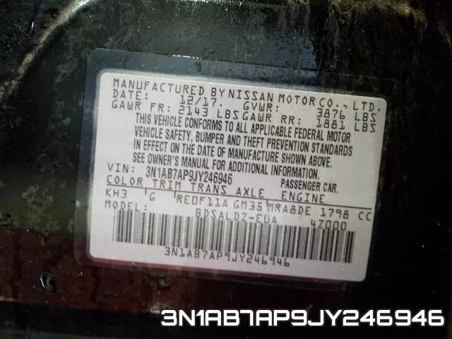 3N1AB7AP9JY246946 фото 10