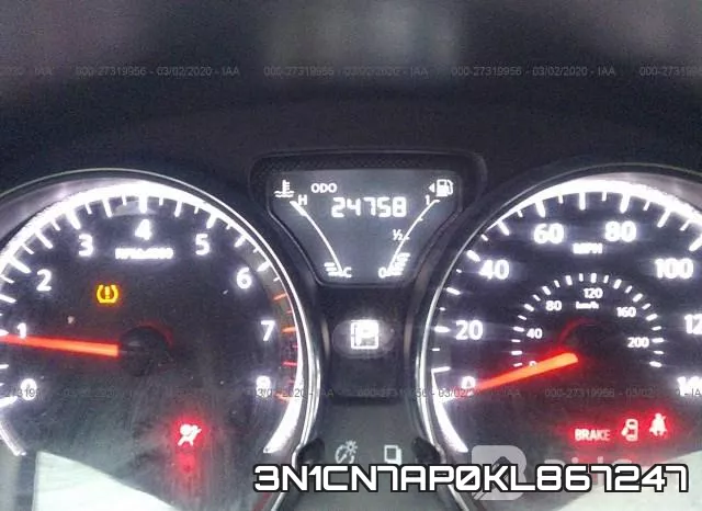 3N1CN7AP0KL867247 фото 8