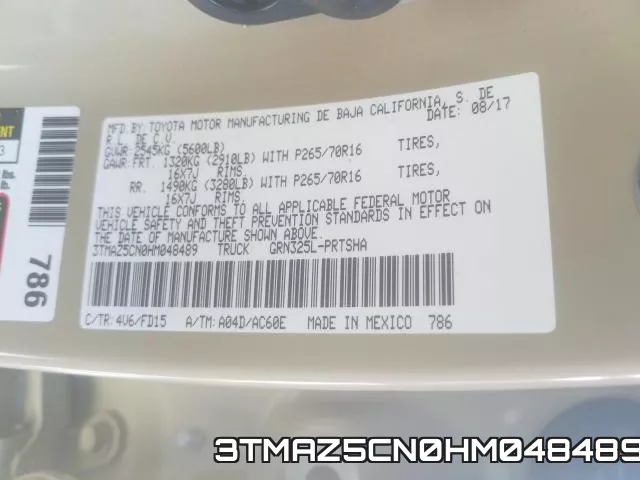 3TMAZ5CN0HM048489 фото 2