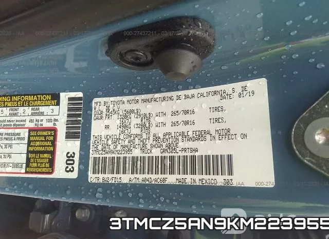 3TMCZ5AN9KM223955 фото 10