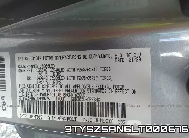 3TYSZ5AN6LT000676 фото 10