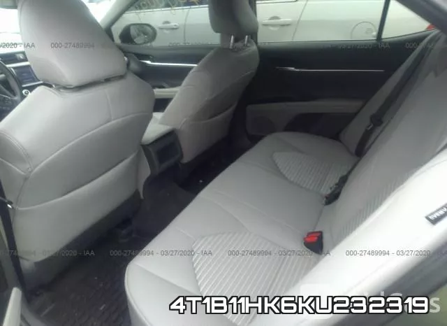 4T1B11HK6KU232319 фото 9