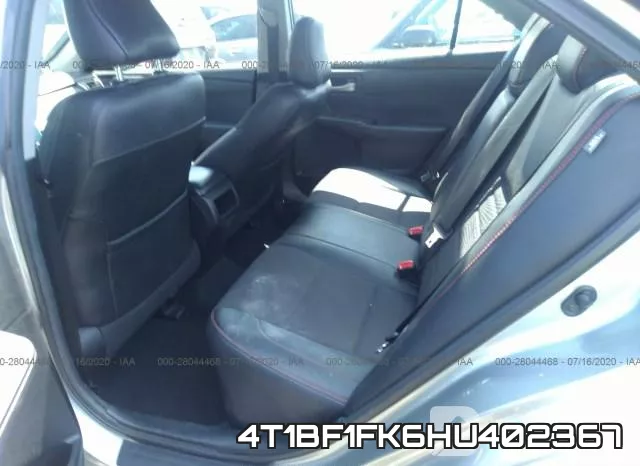 4T1BF1FK6HU402367 фото 9
